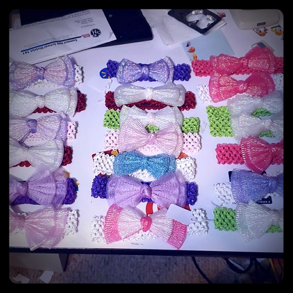 Handmade Headbands with bows! - Picture 1 of 4